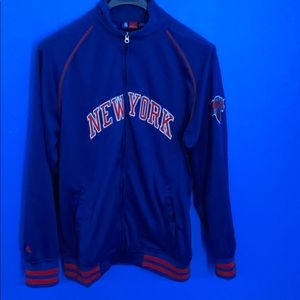 Blue New York Knicks jacket
